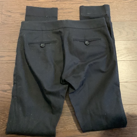 Club Monaco Skinny Black Dress Pants - Picture 2 of 2